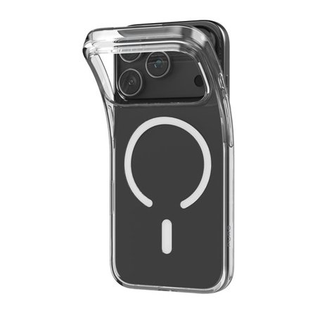Puro 0.3 MAG Ultra-Slim TPU Etui Kompatibel med MagSafe til iPhone 17 Pro - Transparent