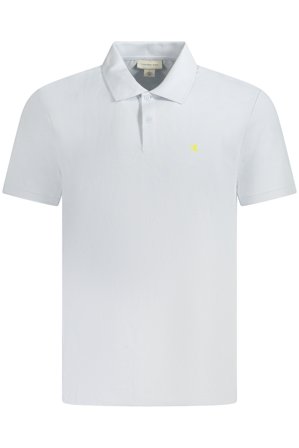 Calvin Klein Polo Maniche Corte Uomo Azzurro