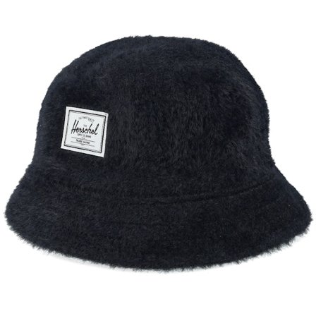 Herschel - Musta bucket Hattu - Henderson Hat Faux Mohair Black Bucket @ Hatstore