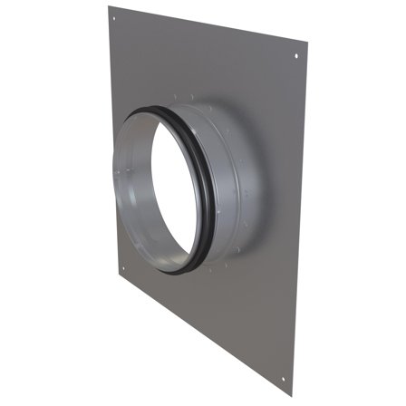 Flexit 116276 Vægstuds galvaniseret stål 160 mm, Ventilation