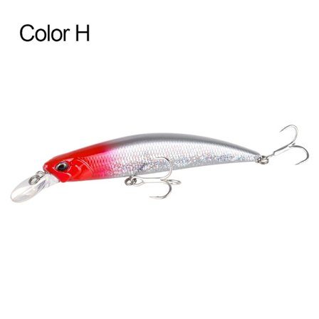 Sjunkande Minnow Baits Fiskkrokar FÄRG H FÄRG H