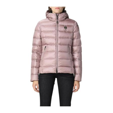 Blauer Down Jakke Pink, Dame