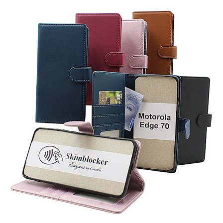 Skimblocker Motorola Edge 70 Plånboksfodral
