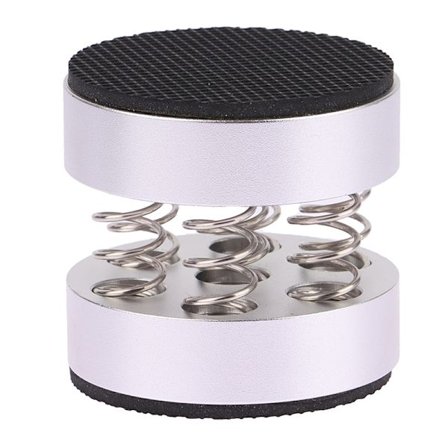 spikar fjäderdämpningsdyna HIFI Stativ Fötter högtalarspets Svart