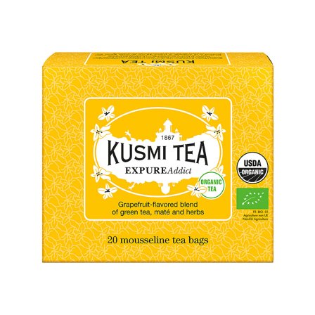 Kusmi Tea Organic Expure Addict tea 40 g, Helse & Madvarer, Te, Blandet Te