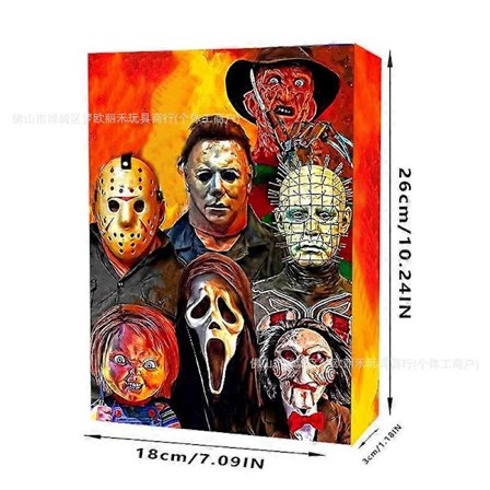 2025 Halloween adventskalender blind box prydnad nya blind box leksaker kreativa leksaker