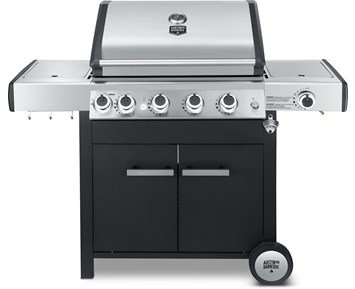 Austin and Barbeque-AABQ - Superior 4+2B-Gassgrill med flere brennere og funksjoner-Barbecue-Gassgrill