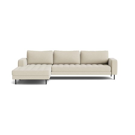 Rouge XL Chaiselongue-Sofa, links