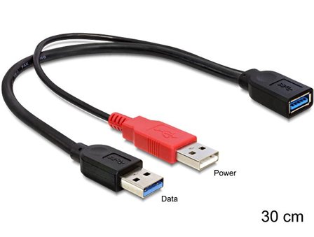 Delock USB-kabel - 30 cm