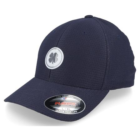 Black Clover - Modrá flexfit Kšiltovka - Clear Vision 2 Navy/White Tpu Patch Flexfit @ Hatstore