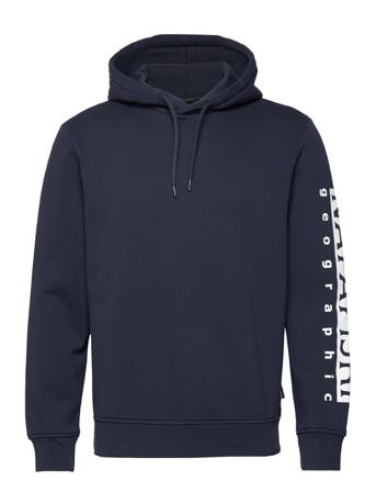 Badas H 1 Hoodie Navy Napapijri