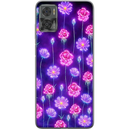 Kompatibel Mobilcover til Motorola Moto E22i Bloom Reverie Electric Petals