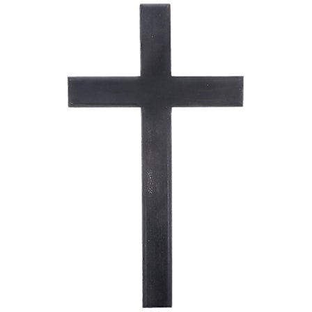 Kristna träväggkors Handgjord antik plack hängande korsdekor