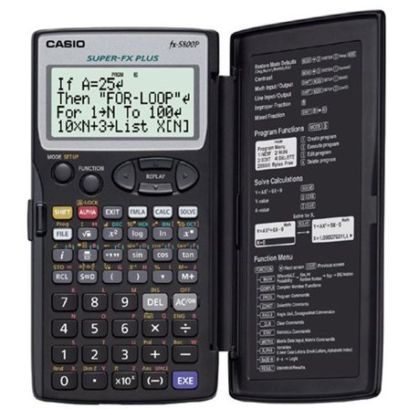 CASIO Räknare teknisk FX-5800P - Lyreco - Kontorsmaskiner - Räknare - Tekniska räknare