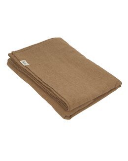 Dug Vide 160 cm Ø Genbrugsbomuld Cognac