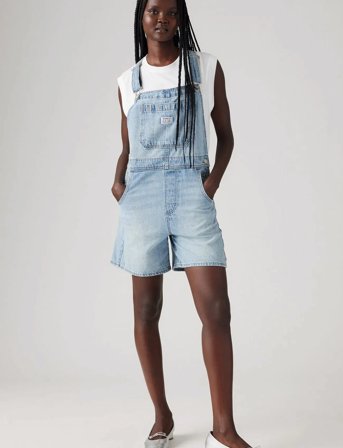 Levi's Utility Shortall Summer Job - Blue - L