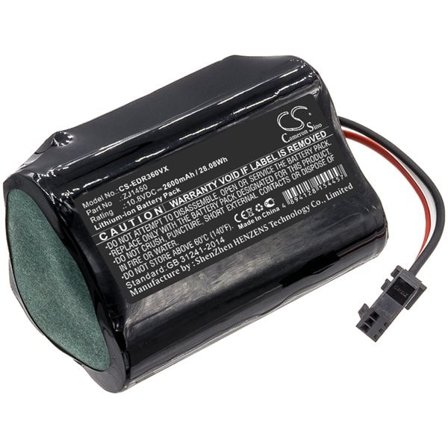 Batteri til støvsuger til Ecovacs TCR360, D36A, D36B osv.