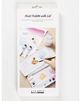 Färgpalett med lock