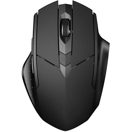 Bluetooth-mus, trådlös, multi-enhets tyst laddningsbar Bluetooth-mus