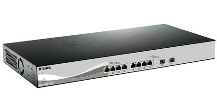 D-LINK DXS 1210-10TS - switch - 10 porter - smart - rackmonterbar
