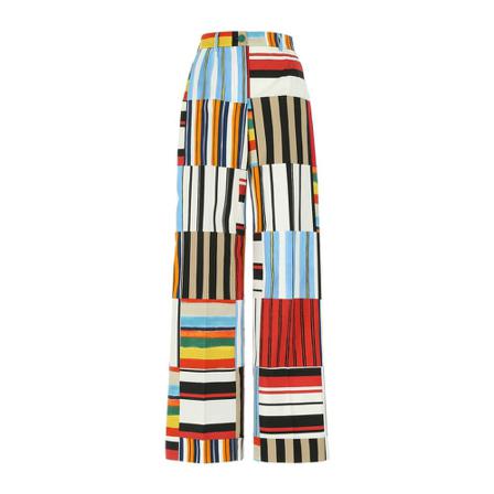 Dolce & Gabbana, Pleat-front trousers Beżowy, Kobieta, Rozmiar: S