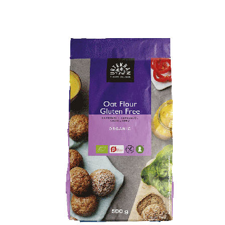 Bagning & Madlavning Urtekram Havremel Glutenfri, 500 gram - Bodyman.dk