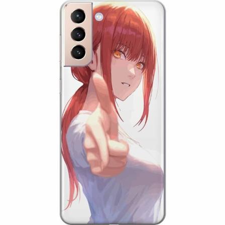 Samsung Galaxy S21 Skal / Mobilskal - Makima Chainsaw Man