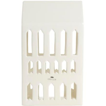 Kähler Urbania lyshus, Kirke 18 cm. - Hvid | KitchenOne