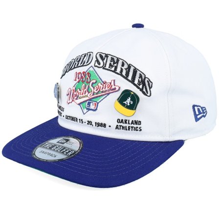 New Era - MLB Weiss Snapback Cap - Los Angeles Dodgers Cpin MLB White/Royal Snapback @ Hatstore