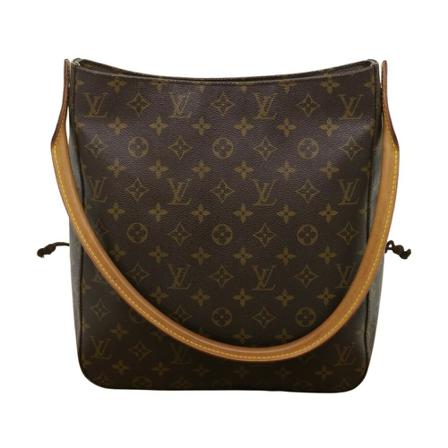 Louis Vuitton Vintage, Pre-owned Looping GM Bag Bruin, Dames, Maat:ONE Size
