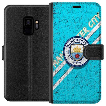 Yhteensopiva Lompakkokotelo Samsung Galaxy S9 Manchester City Jalkapallo Jalkapallo Premier
