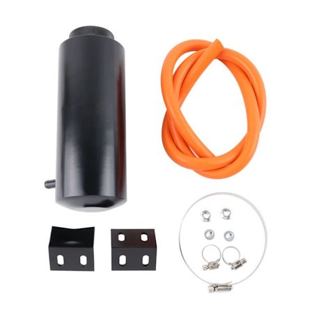 Aluminium Bil Styling Radiator Kylvätskebehållare 800ml Kylvätskeexpansionstank Kylfångstflaska Överströmningsbehållare~01245