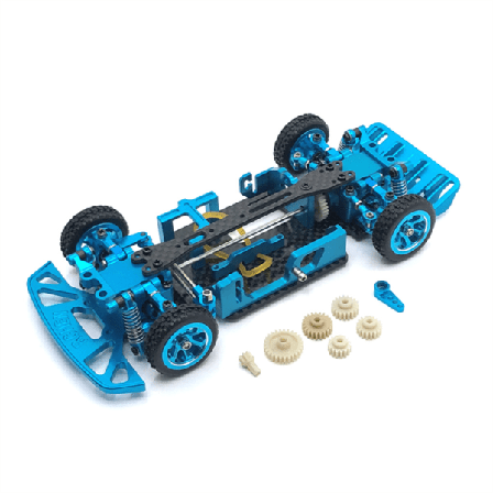 Fiberchassiramsats 1:28 Crawler Rc-uppgraderingsdelar