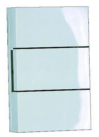 HONEYWELL DØRKLOKKE DING DONG D117 HVIT