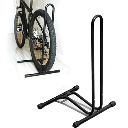 Fristående golvställ - Vertikalt parkeringsställ för mountainbike, landsvägscykel, 75*40*36cm