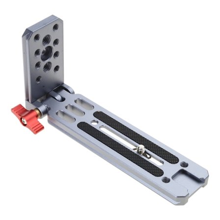 Cold Shoe Quick Release Plade Vertikal Fotografering DSLR Kamera L Beslag til Kameraer Stabilisatorer Tripod Vertikal Plade