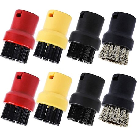 8-delt Rund Børst til Karcher Damprenser