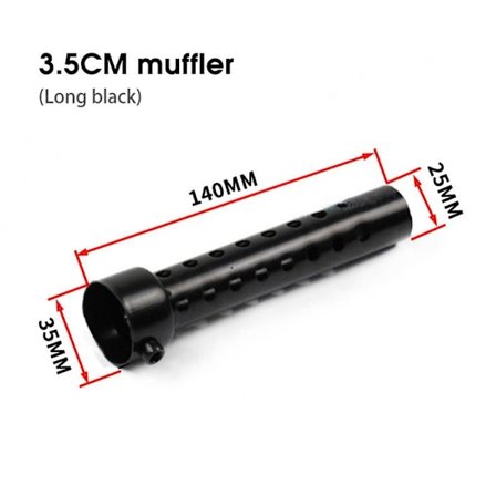 Motorcykel Lyddæmper 35mm 42mm 45mm 48mm 60mm Db Killer Udstødningsrør Lyddæmper Lyddæmper Motorcykel