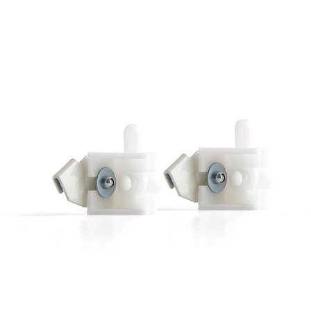 Flat false ceiling bracket CIRCLES with twist lock, 2-pack