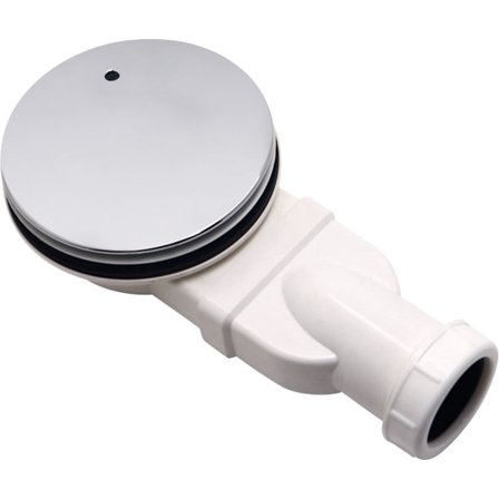 ING Brusebundssifon - Passer til 90 mm huldiameter - Installationshøjde 40 mm - Hvid