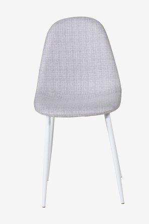 Venture Home - Spisebordsstol Polar Stof, 2-pak - Grå - Stole - Fra Homeroom