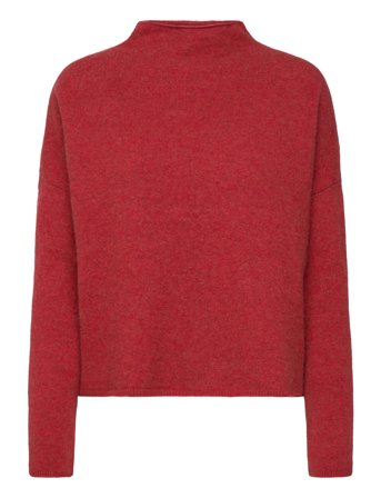 Filippa K Mika Yak Funnelneck Sweater - Red - S