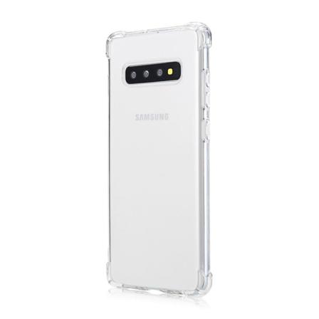 Samsung Galaxy S10 Plus - Stötdämpande Floveme Silikonskal Transparent/Genomskinlig