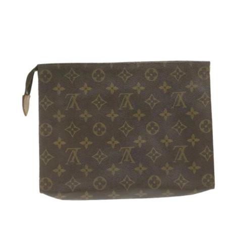 Louis Vuitton Vintage, Pre-owned Canvas pouches Bruin, unisex, Maat:ONE Size