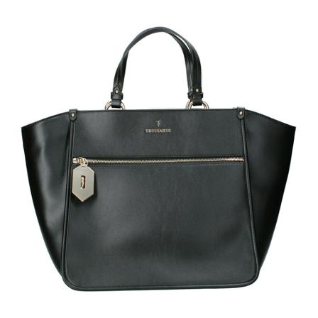 Trussardi, Tote Bags Zwart, Dames, Maat:ONE Size