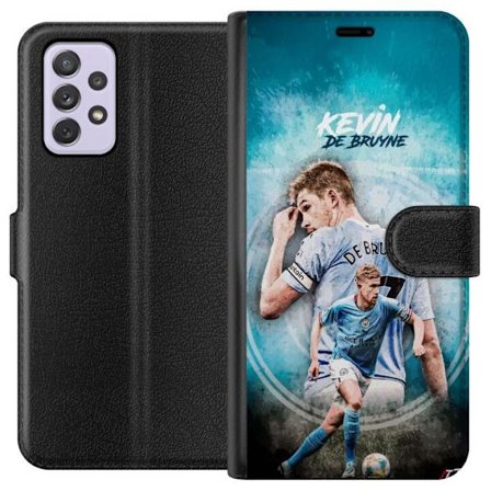 Yhteensopiva Lompakkokotelo Samsung Galaxy A52s 5G Kevin De Bruyne Napoli Belgia jalkapallo keskikenttäpelaaja luova pelinrakentaja nopea päätöksentek