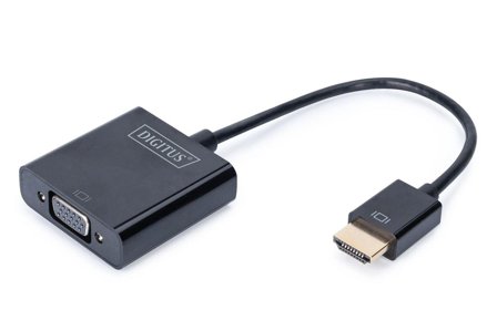 Digitus video/audio-adapter - HDMI / VGA / lyd