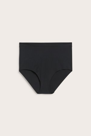 Kappahl | Sømløs hipstertruse Svart XL | Svart