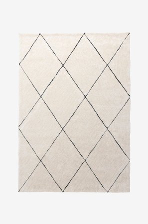 Venture Home - Matta Patrik - Vit - Lugg & ryamattor - 200X290 - Från Homeroom