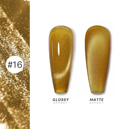 AS 15ml Magnetisk Katt Gel Nagellack Cat Eye Glitter Effekt Semi Permanent 36 Färger Soak Off UV Gel Lack Manikyr Nagelkonst
